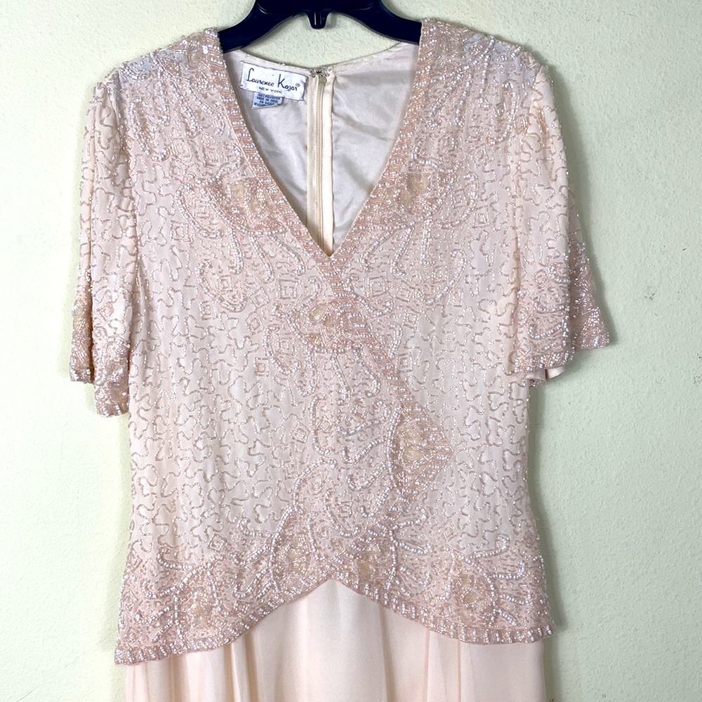 Laurence Kazar Vintage  Beauty Dress. Size L. - Picture 2 of 8
